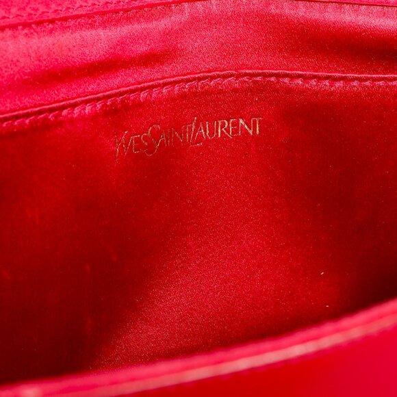 Saint Laurent Belle de Jour Clutch Pink Patent Leather Clutch - Picture 10 of 10